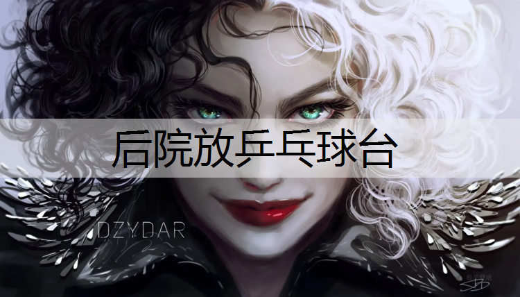 后院放乒乓球台
