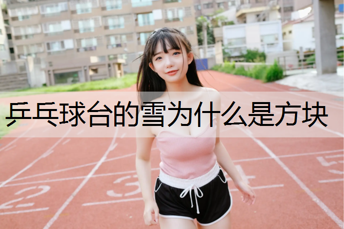 乒乓球台的雪为什么是方块