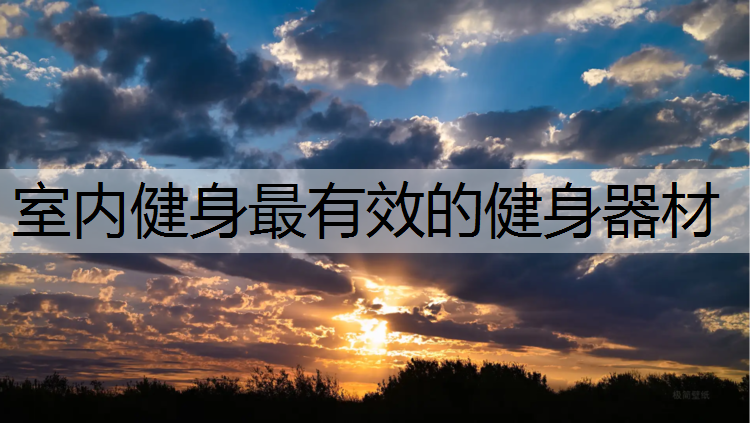 室内健身最有效的健身器材