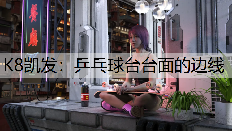 乒乓球台台面的边线